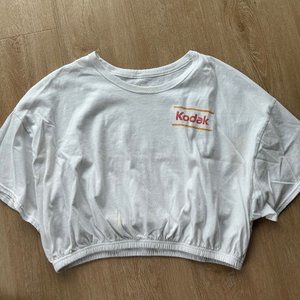 Aerie Cropped Graphic Tee